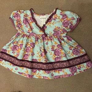 Matilda Jane Lilac Bouquet Top Girl’s Size 4